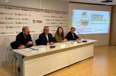 FEDA, el Comú de Sant Julià de Lòria i l’EFA porten a debat les accions d’adaptació al canvi climàtic en les JECS 2025